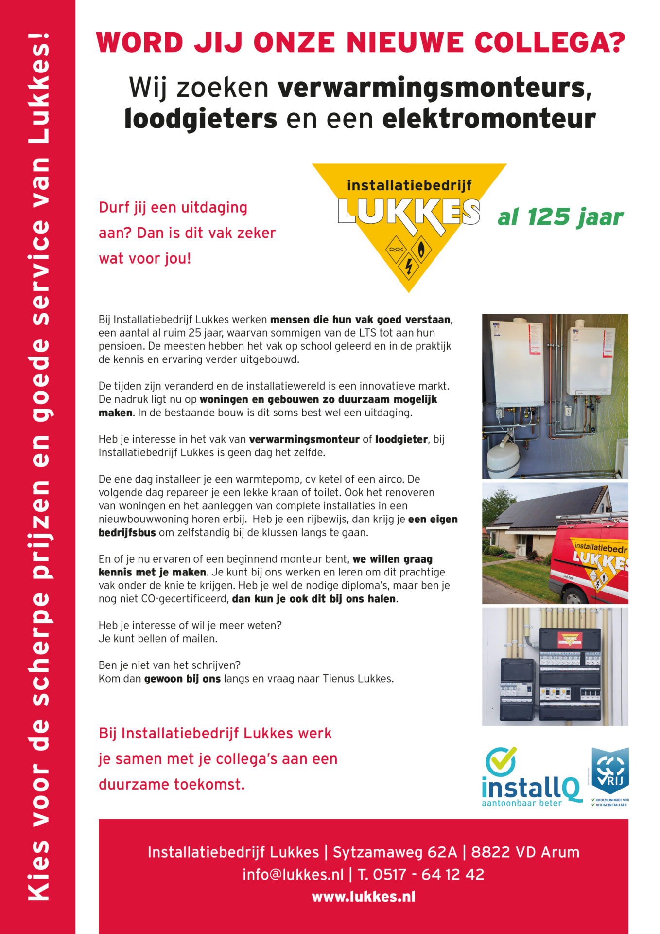 Vacature Lukkes